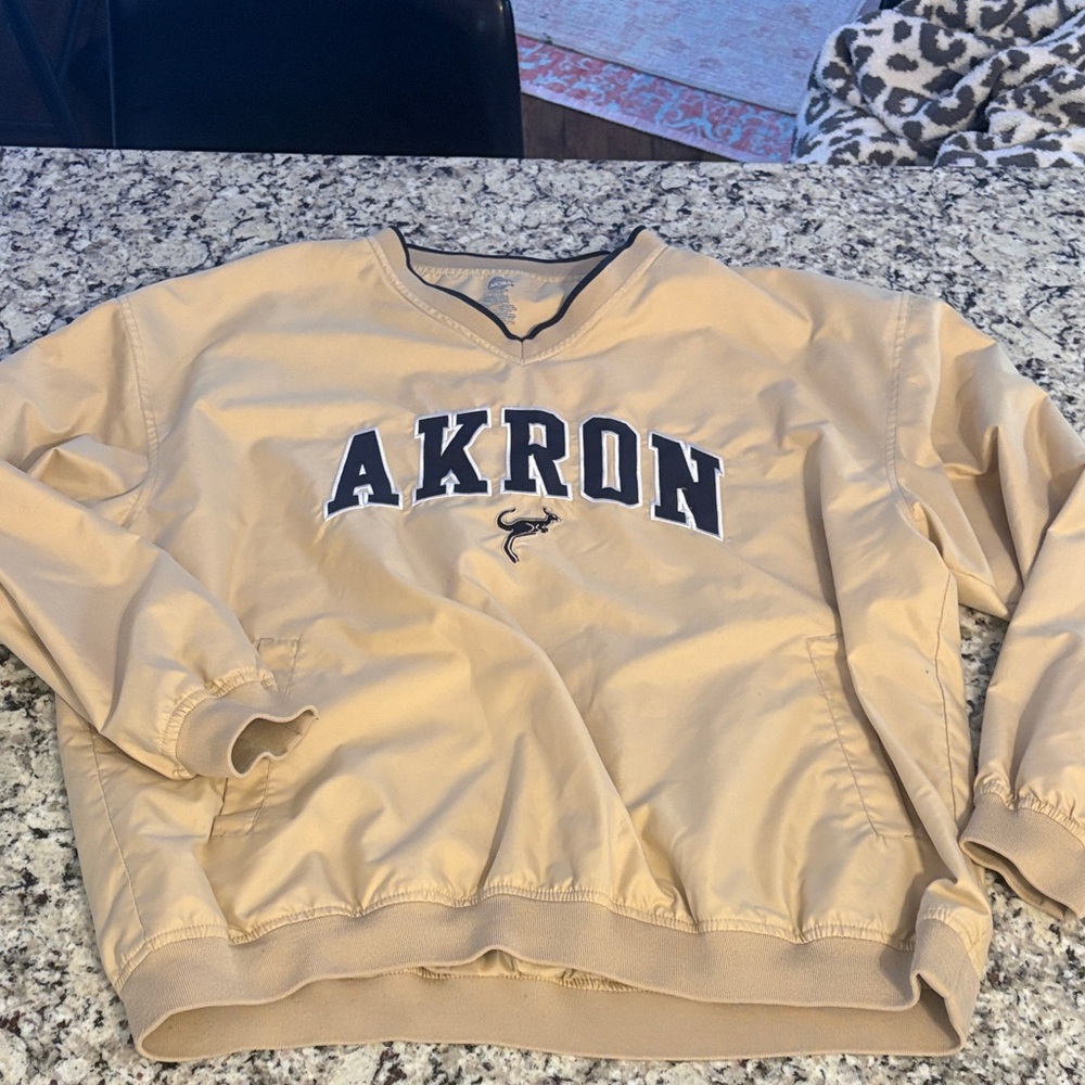 University of Akron Zips Vintage Windbreaker